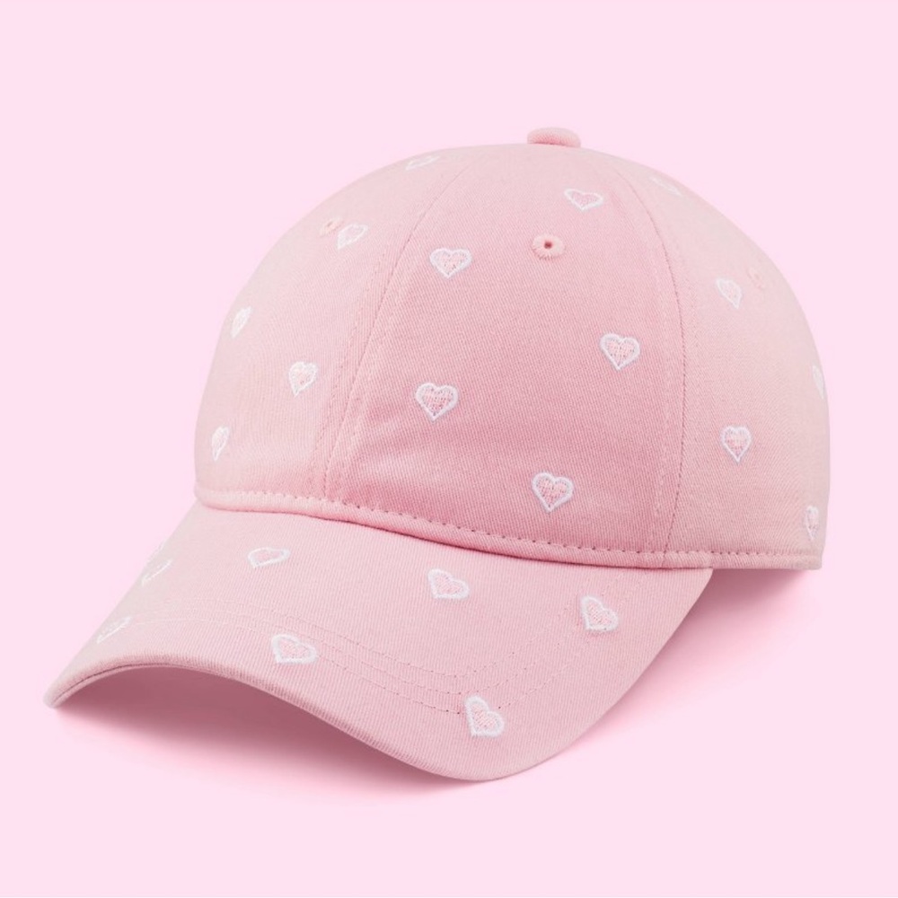 Stoney Clover Lane x Target Limited Edition Pink Hearts Baseball Hat